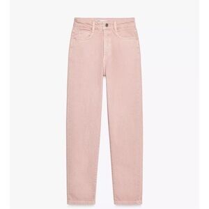 ZARA BLOGGERS FAV HIGH WAIST MOM LEG -ANKLE LENGTH-COMFORT JEANS